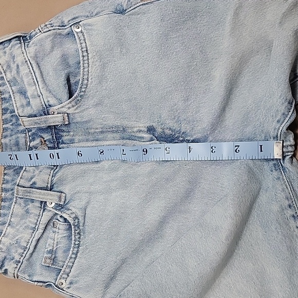 & Denim, Loose Mom Jeans, Size 0, Ultra High Waist, Ankle Length, GUC - Picture 3 of 13
